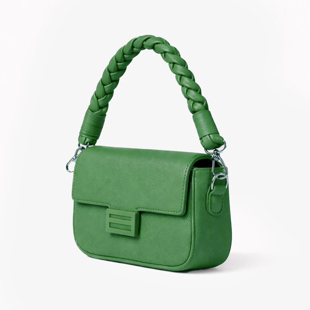 Aria Braided Satchel