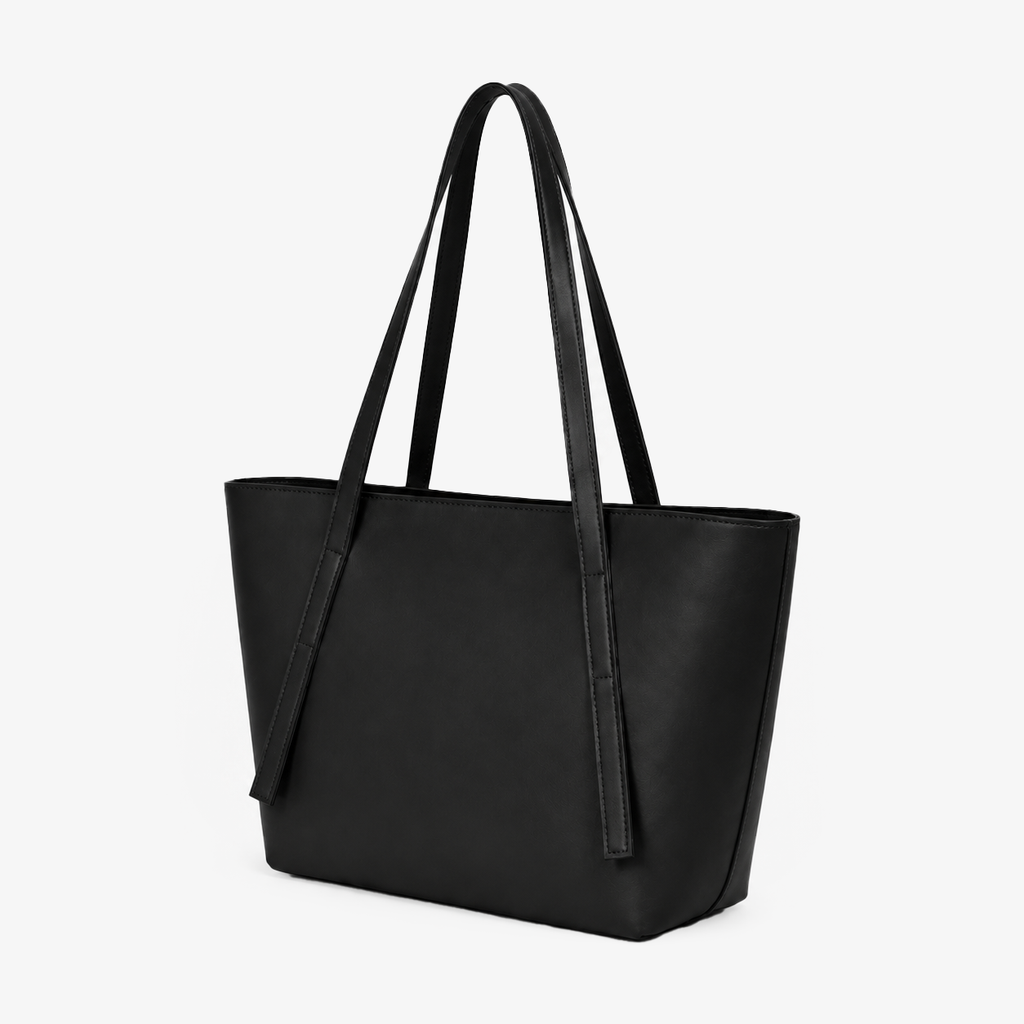 Luxe Noir 3-Piece Everyday Tote Bag Set