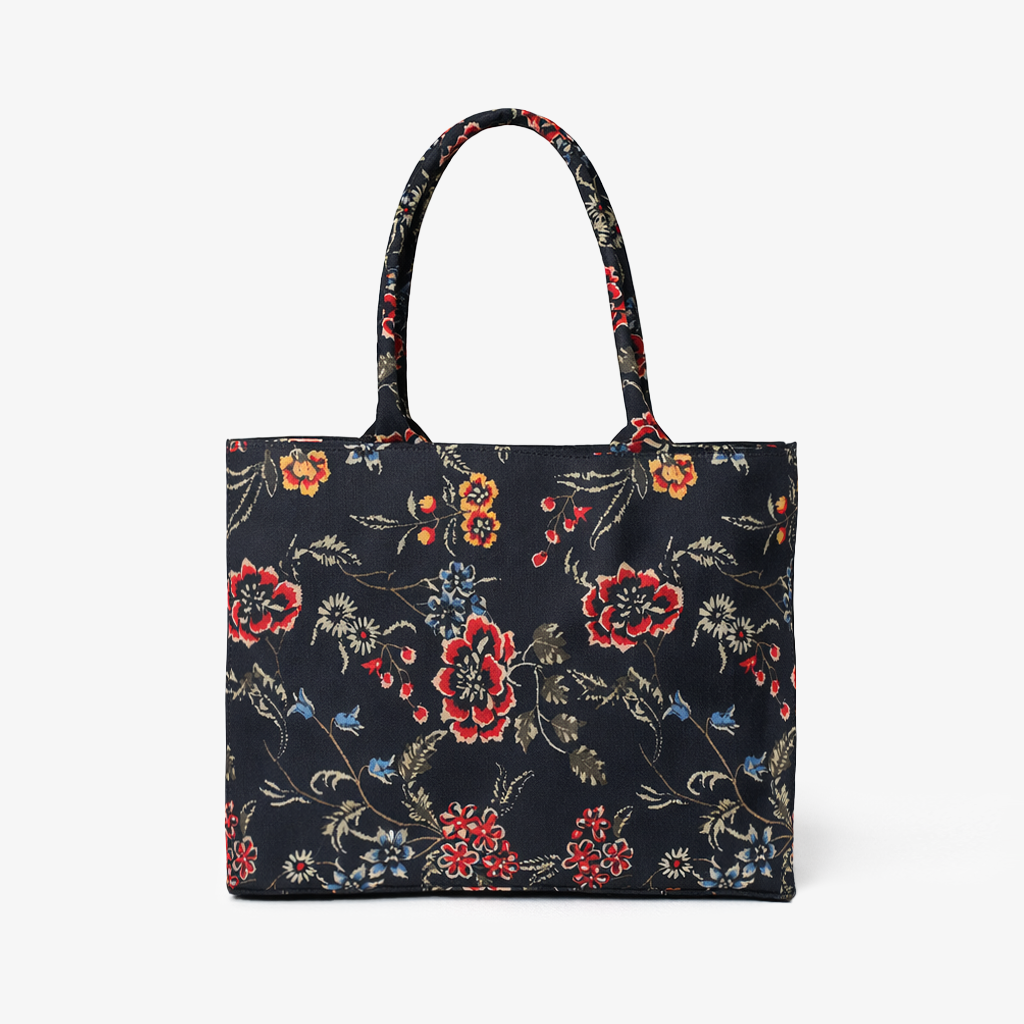Floral Print Tote