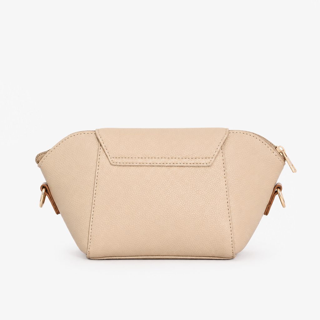 Milan Flap Crossbody Bag - Ivory