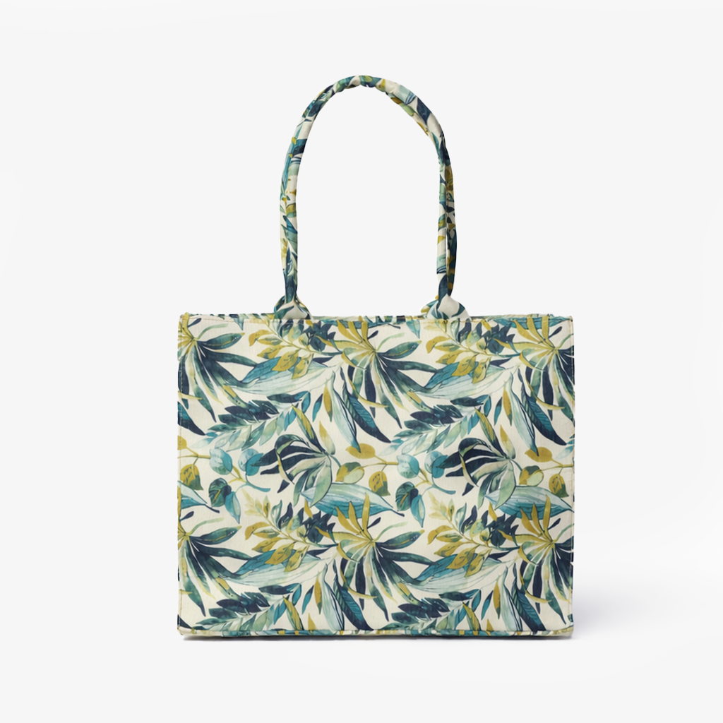 Floral Print Tote