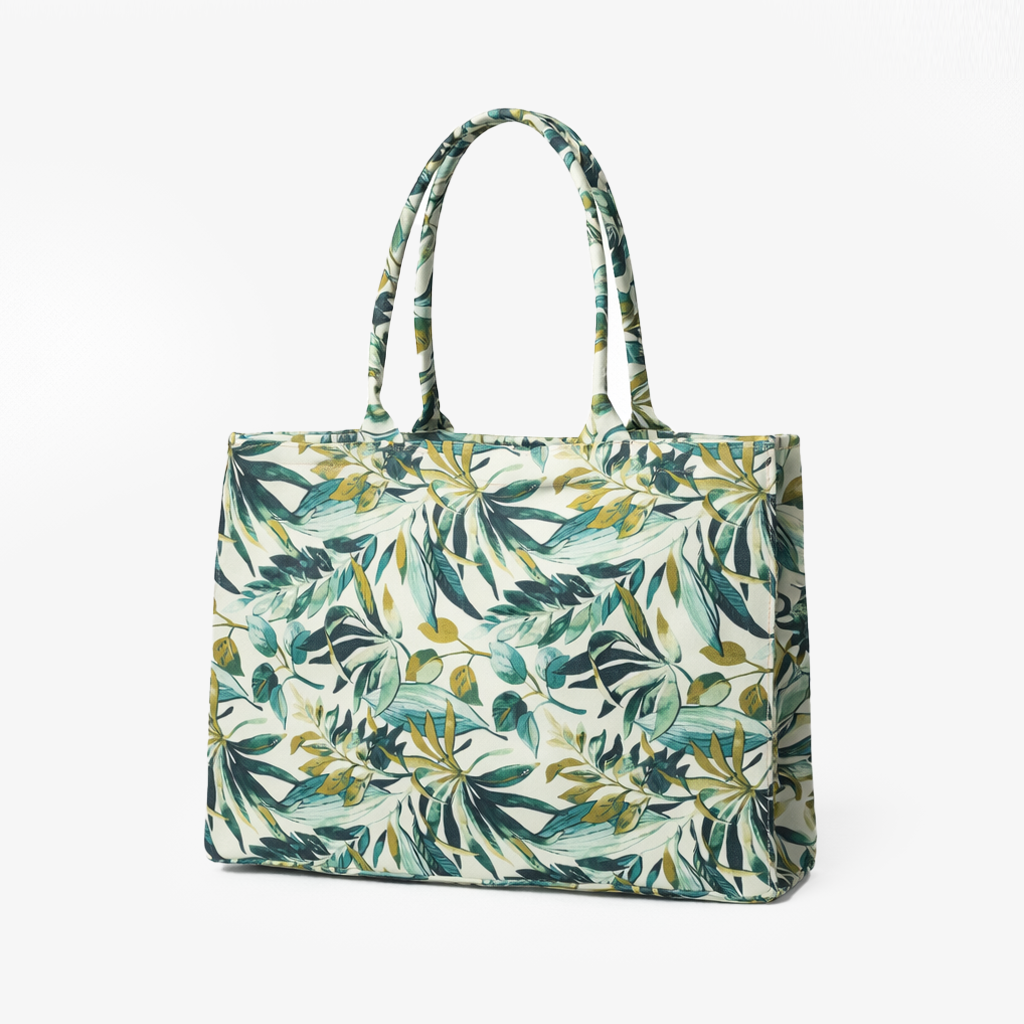 Floral Print Tote