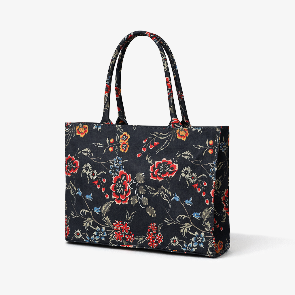 Floral Print Tote