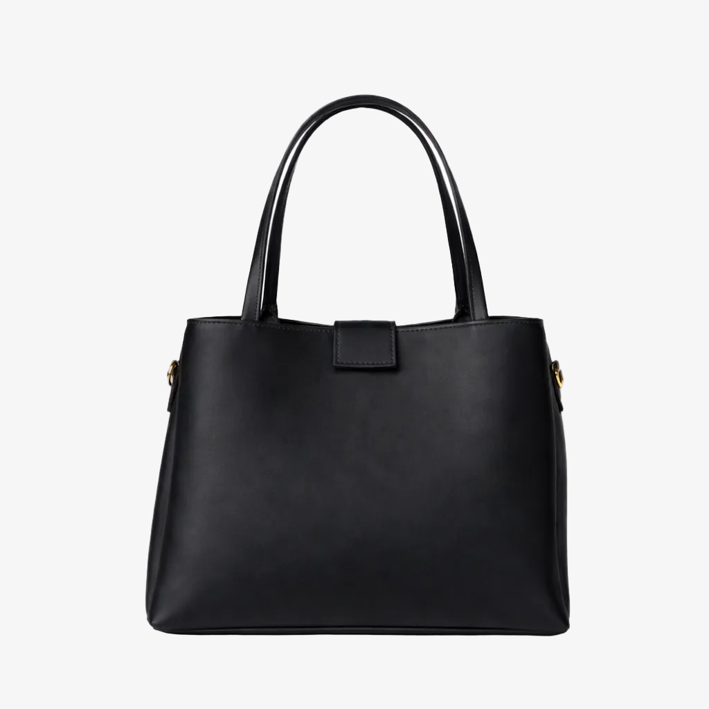Embossed Grid Handbag