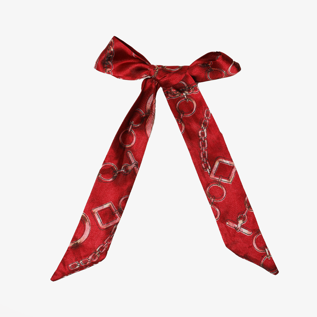 Satin Ribbon Bag Charm