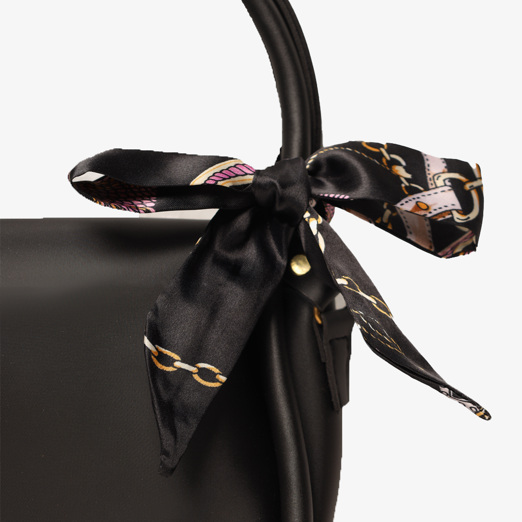 Satin Ribbon Bag Charm