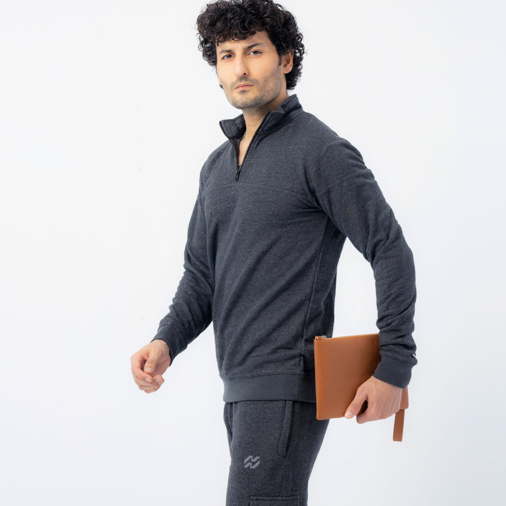 Tan Cognac Genuine Leather Clutch Wristlet | 100% Pure Cow Leather | Silver Hardware | Unisex