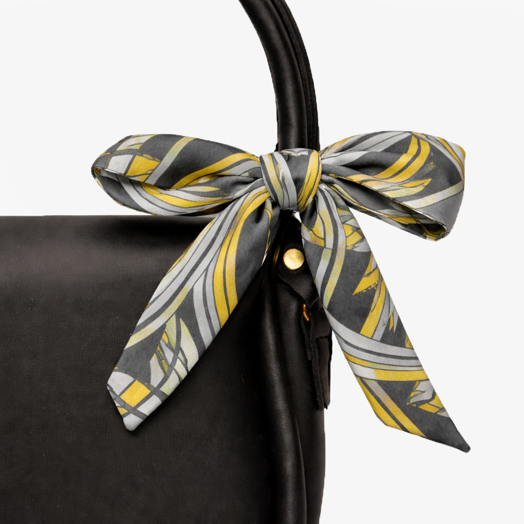 Satin Ribbon Bag Charm