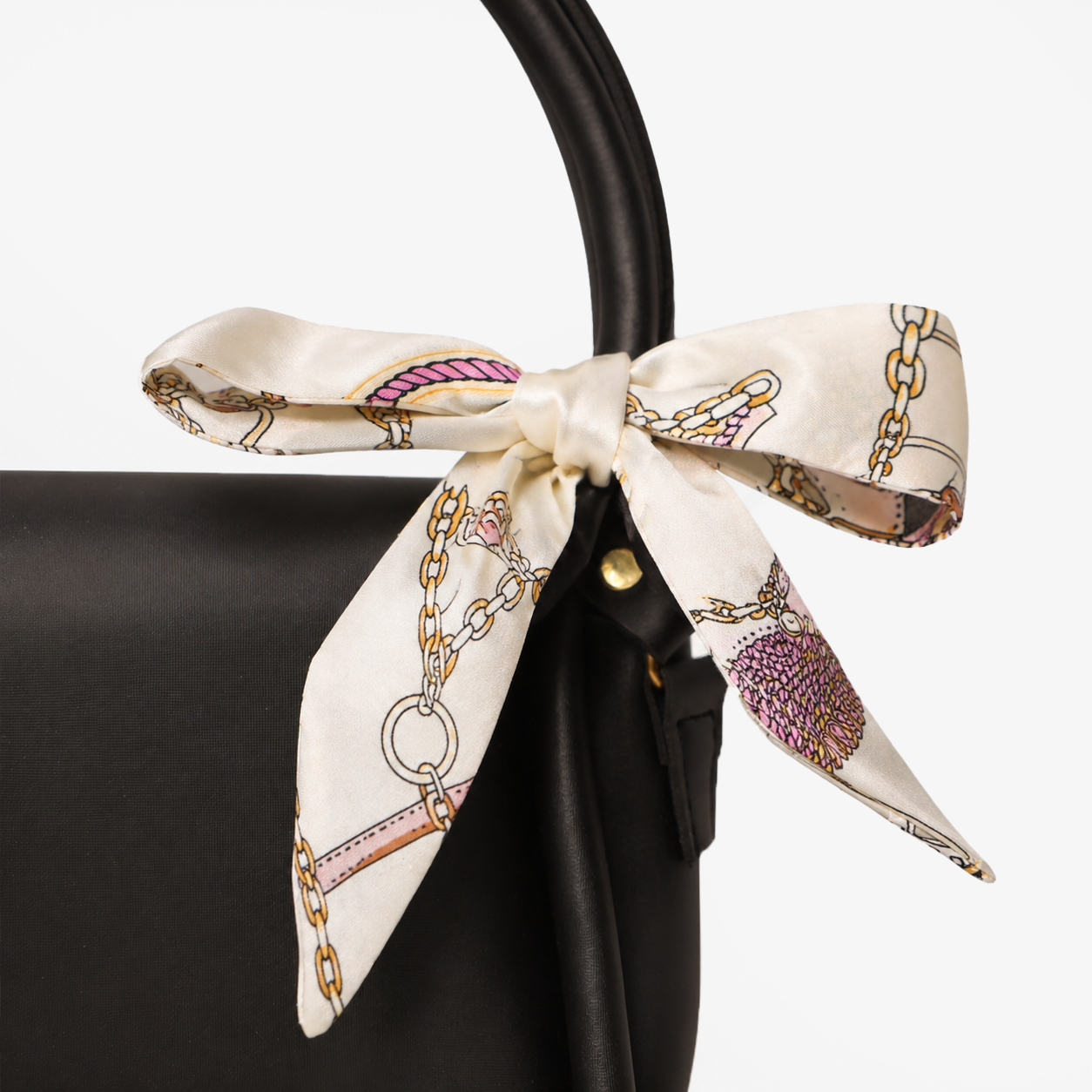 Satin Ribbon Bag Charm